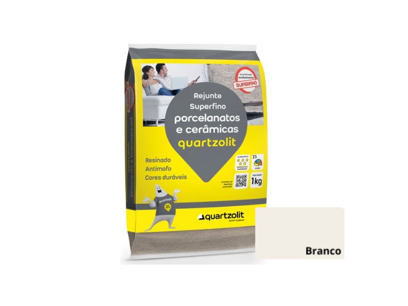 REJUNTE PORCELANATO QUARTZOLIT BRANCO