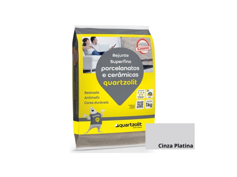 REJUNTE PORCELANATO QUARTZOLIT CZ PLATINA