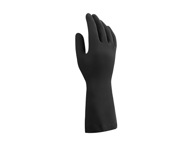 LUVA LATEX PRETA XXG MUCAMBO N.157