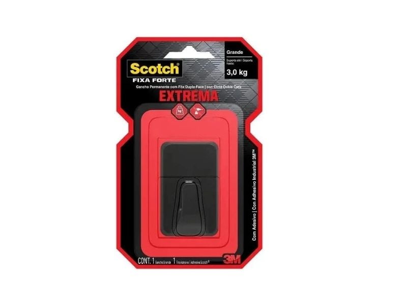 GANCHO 3M SCOTCH GRD PTO FIXA FORT 3KG