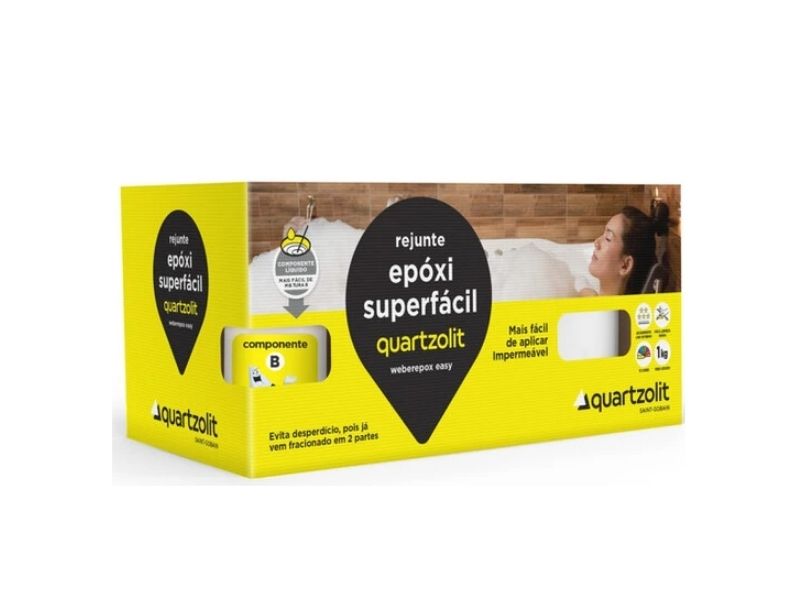 REJUNTE EPÓXI QUARTZOLIT BEGE 1KG